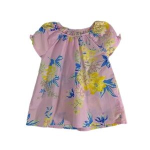 OshKosh B’gosh Girl’s Tropical Floral Pink Top